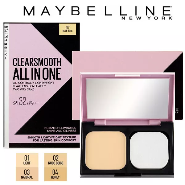 Maybelline Matte Compact (CLEARSMOOTH ALL IN ONE)